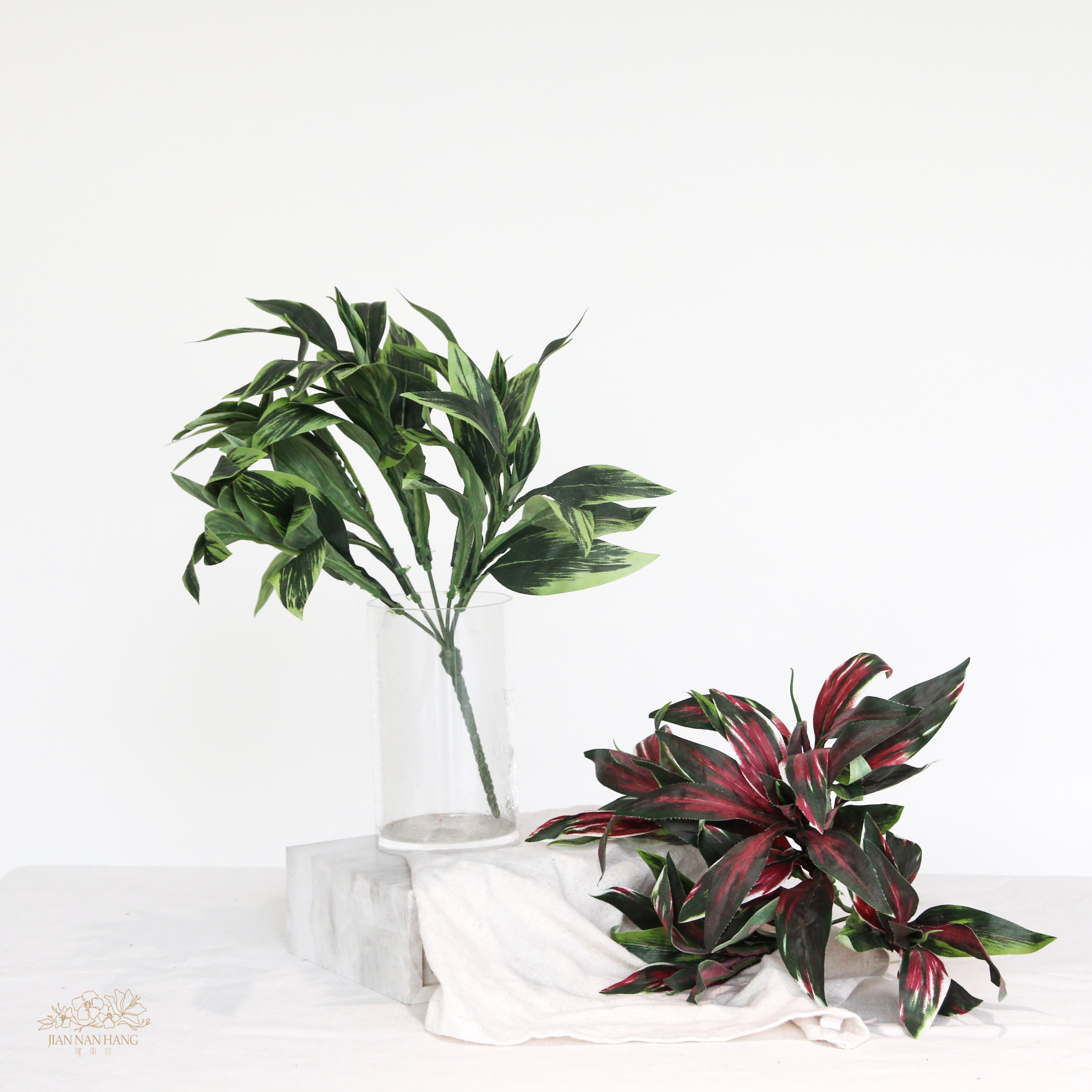 人造葉 龍血樹灌木 2色