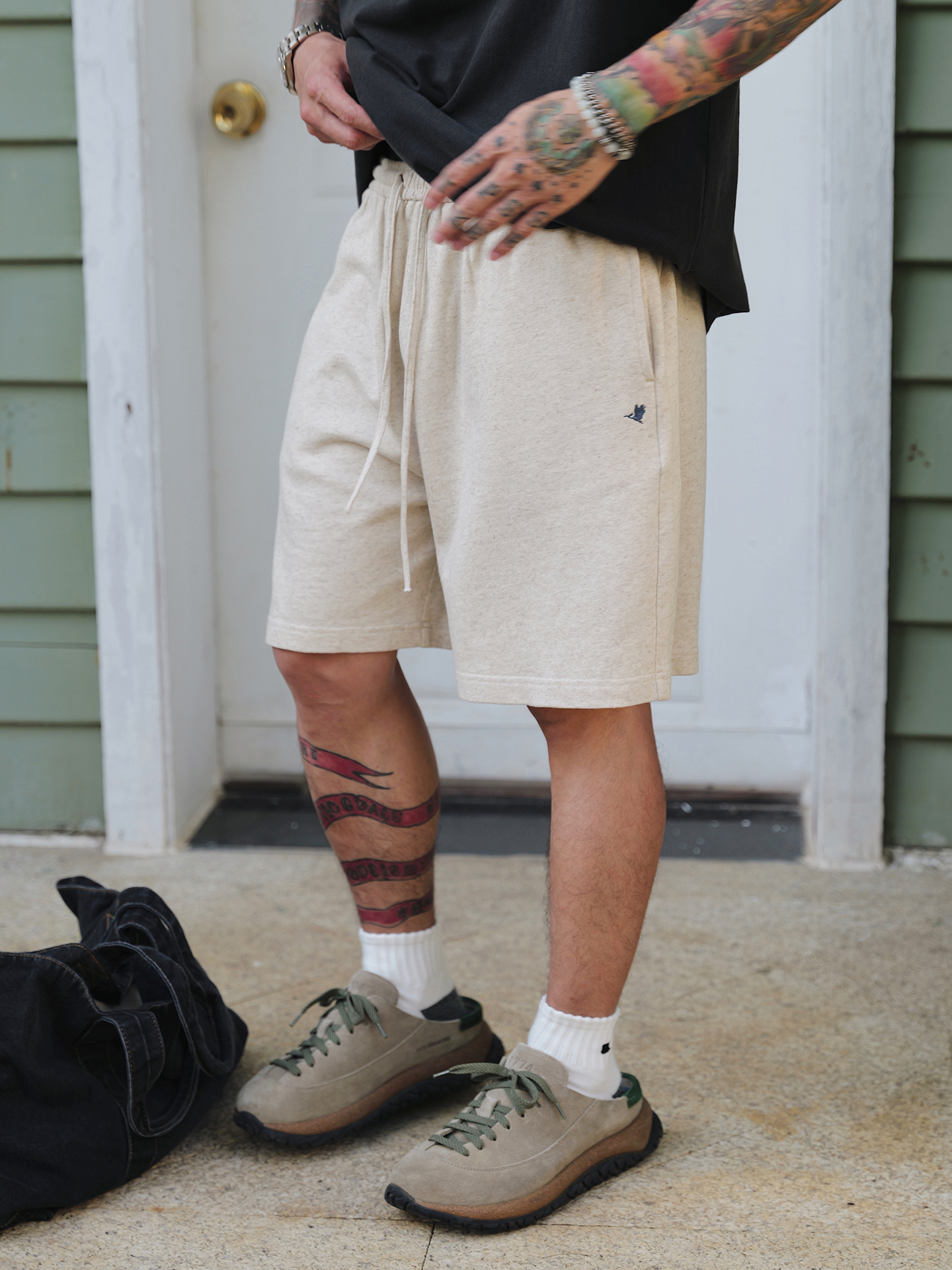 Unbent 26 S/S 亞麻混紡棉短褲