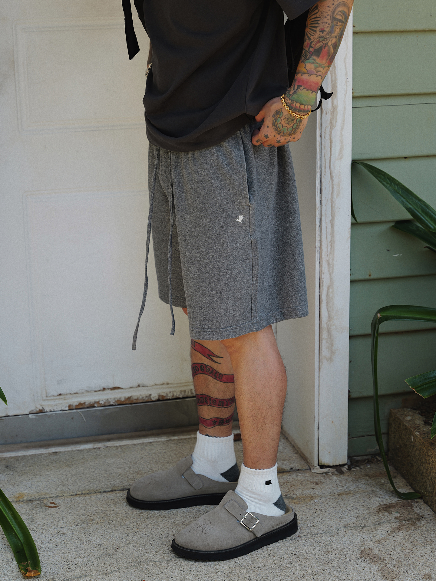 Unbent 26 S/S 亞麻混紡棉短褲