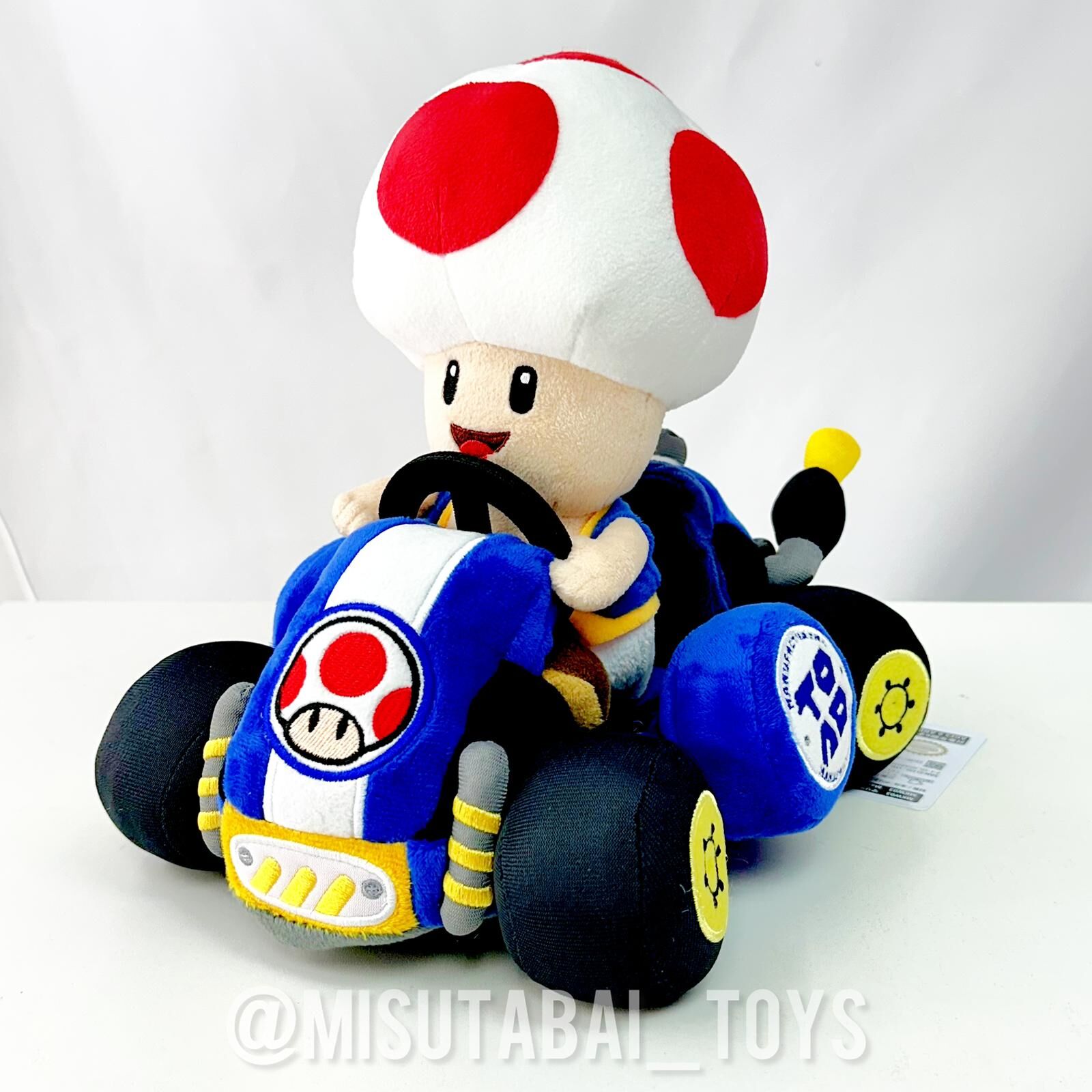 Nintendo San Ei Mario Plush MKW03 Mario Kart World Toad 528124