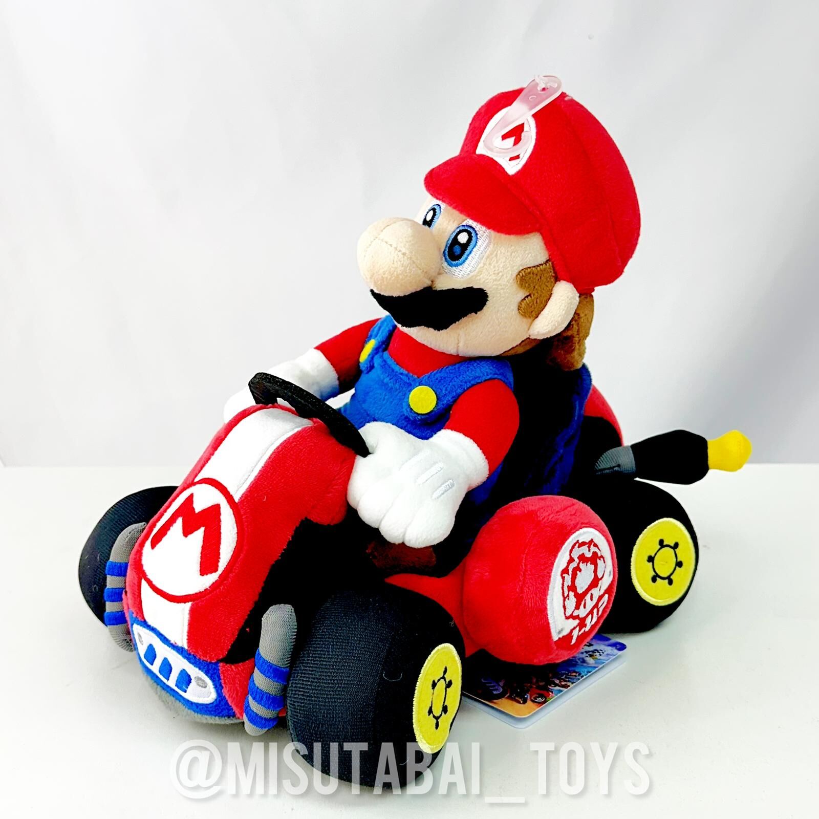 Nintendo San Ei Mario Plush MKW01 Mario Kart World Mario 528100