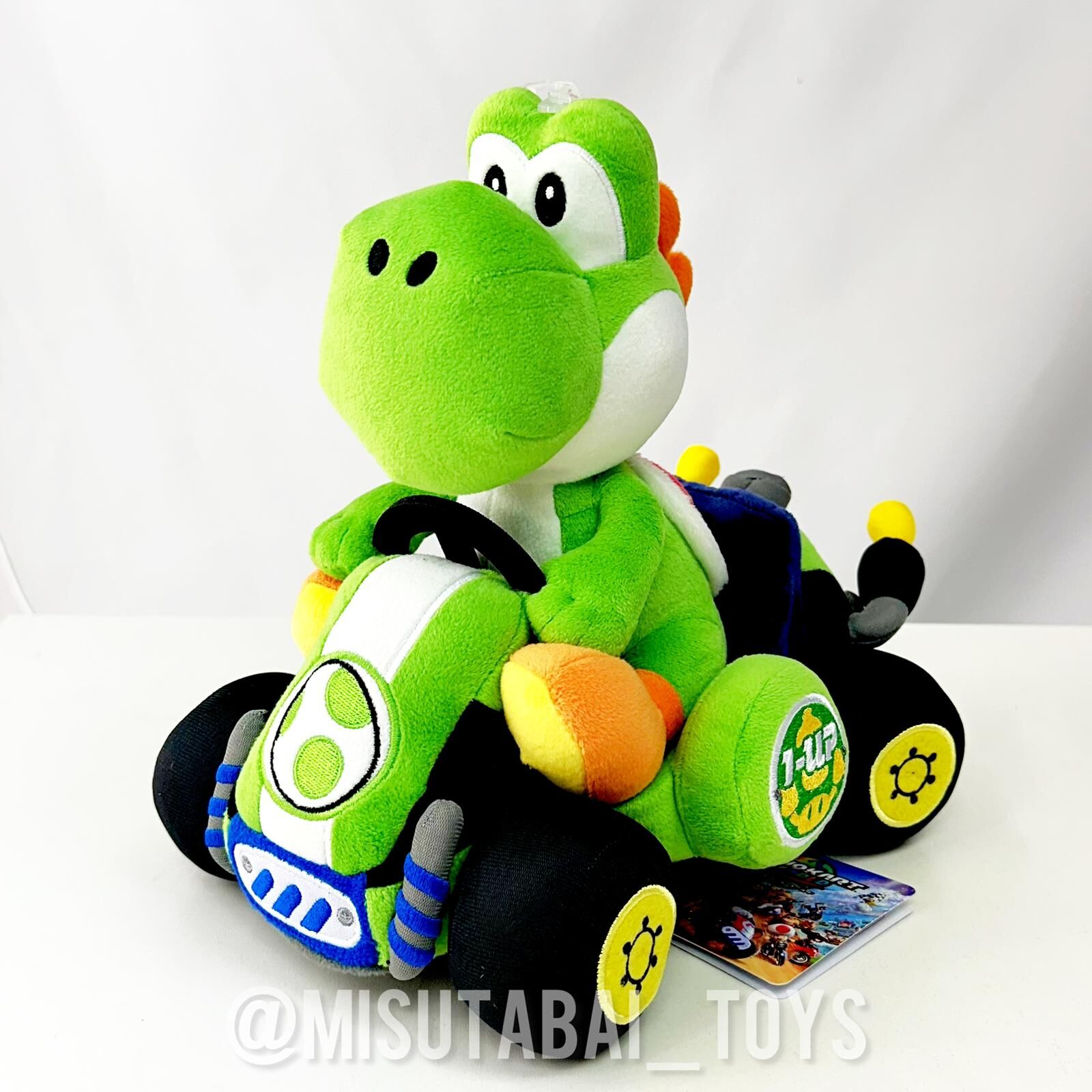 Nintendo San Ei Mario Plush MKW02 Mario Kart World Yoshi 528117