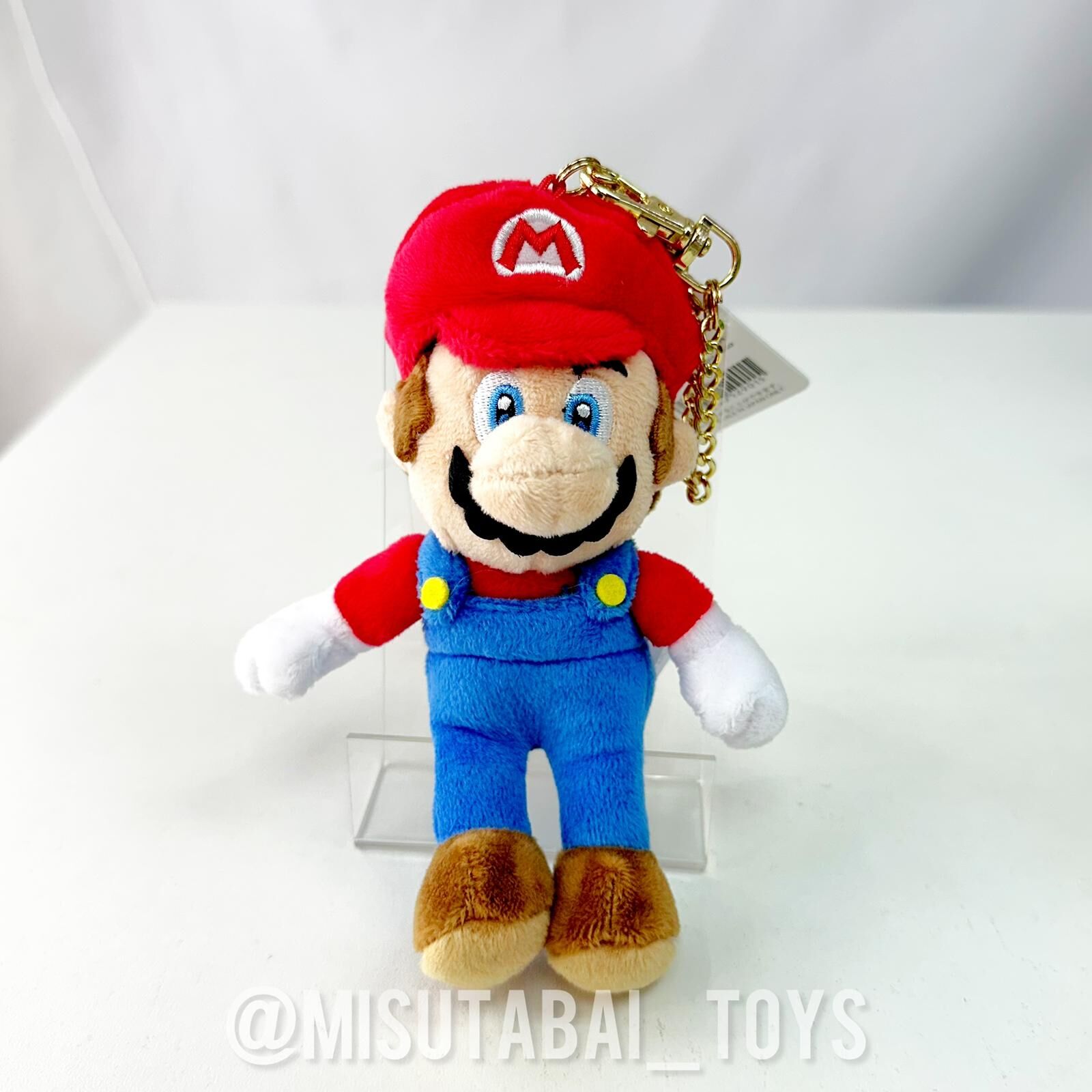 Nintendo San Ei Mario Plush Keychain MM01 Mario  529015