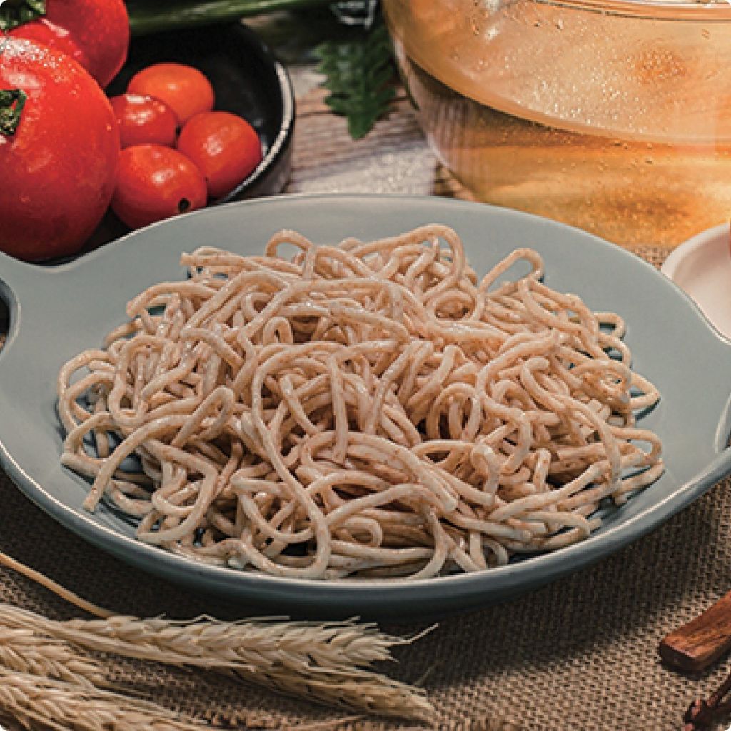 台灣點線麵急凍有色生麵(全麥)150g/包