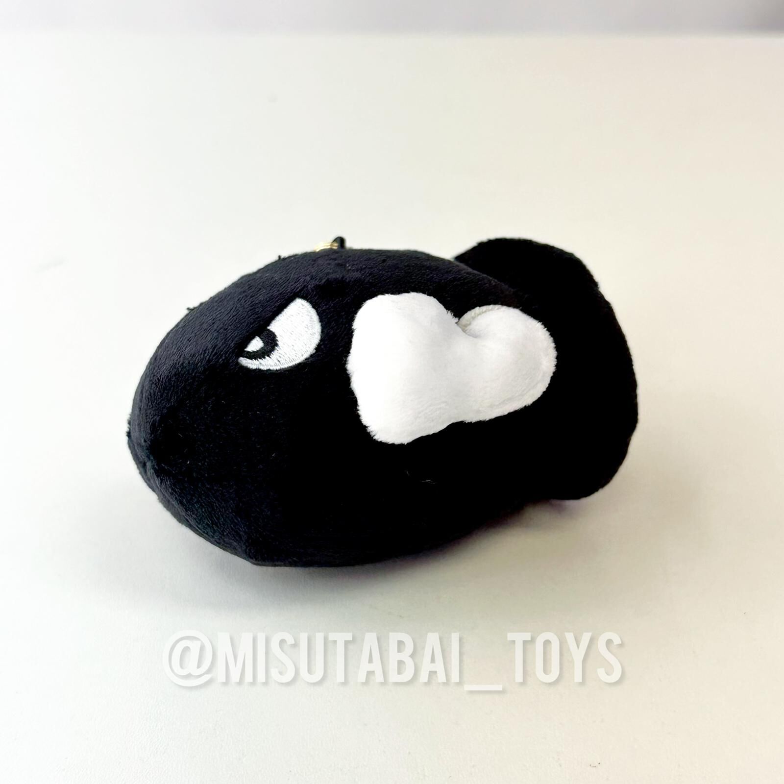 Nintendo San Ei Mario Plush Keychain MM07 Bullet Bill 529077