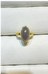 274213和田玉烟紫戒指925*折實滿$699包順豐智能櫃*154live