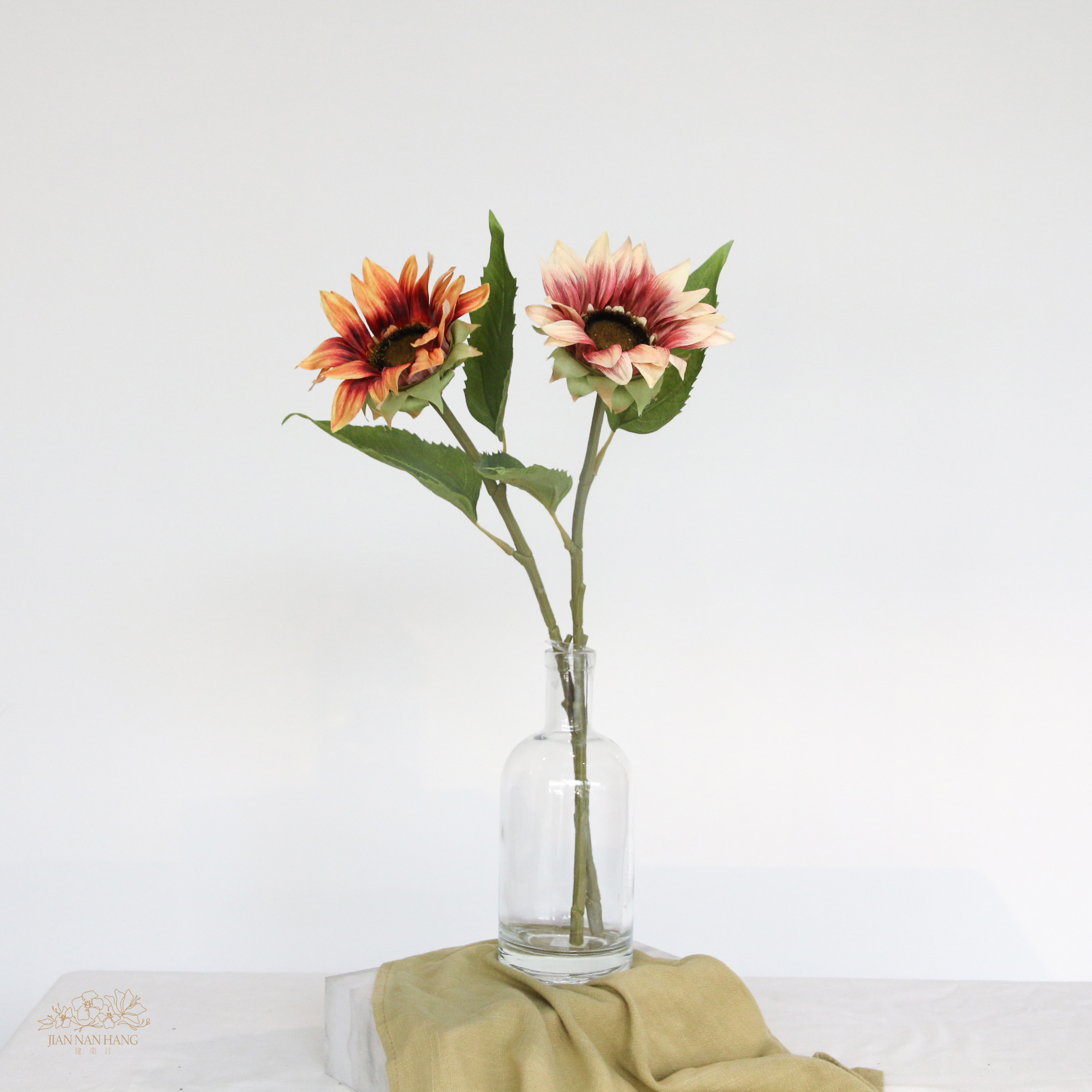 人造花 漸層向日葵 2色