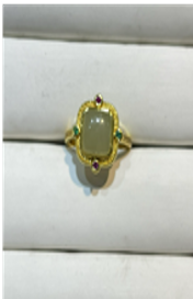 274234和田玉戒指*折實滿$699包順豐智能櫃*154live