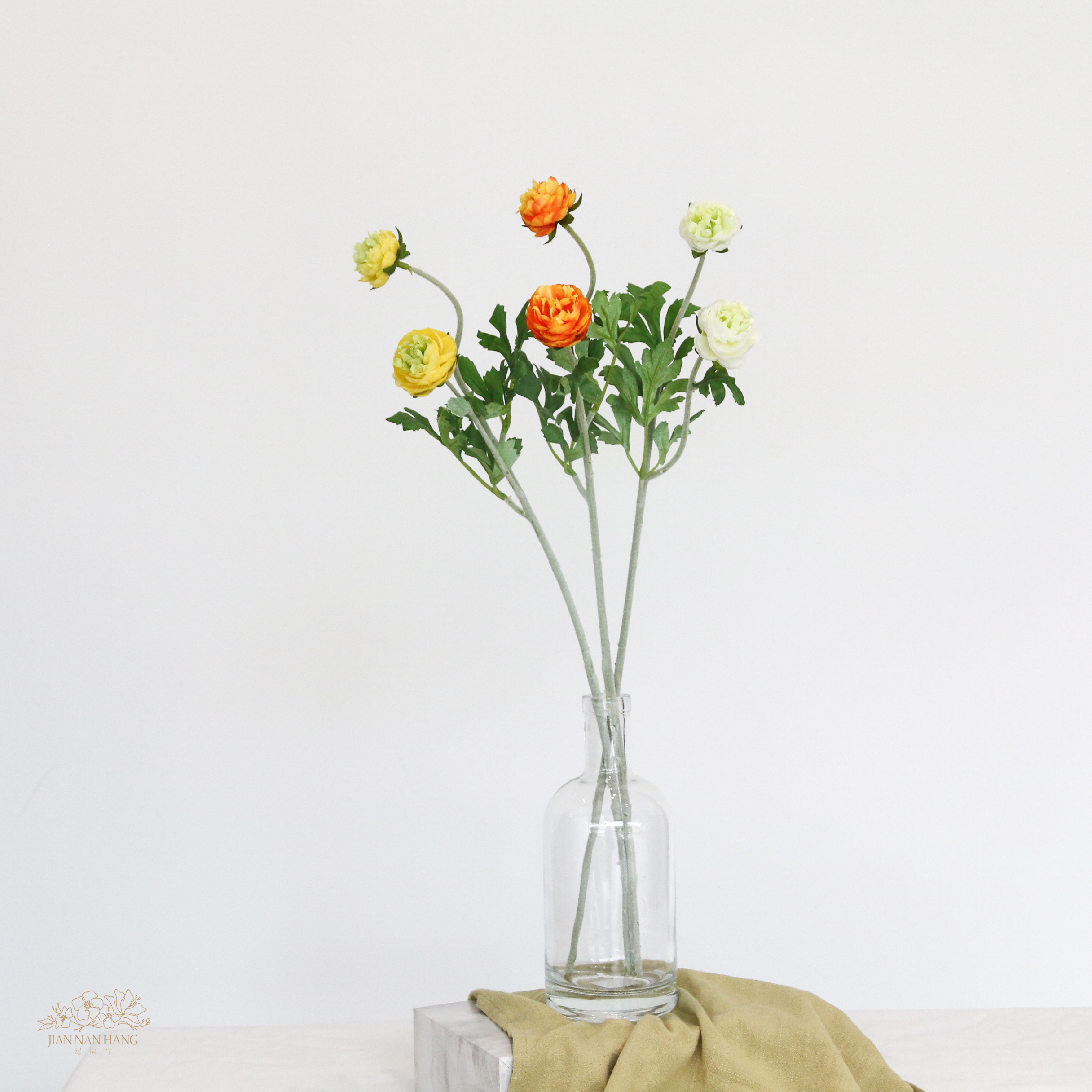 人造花 千層露蓮 3色