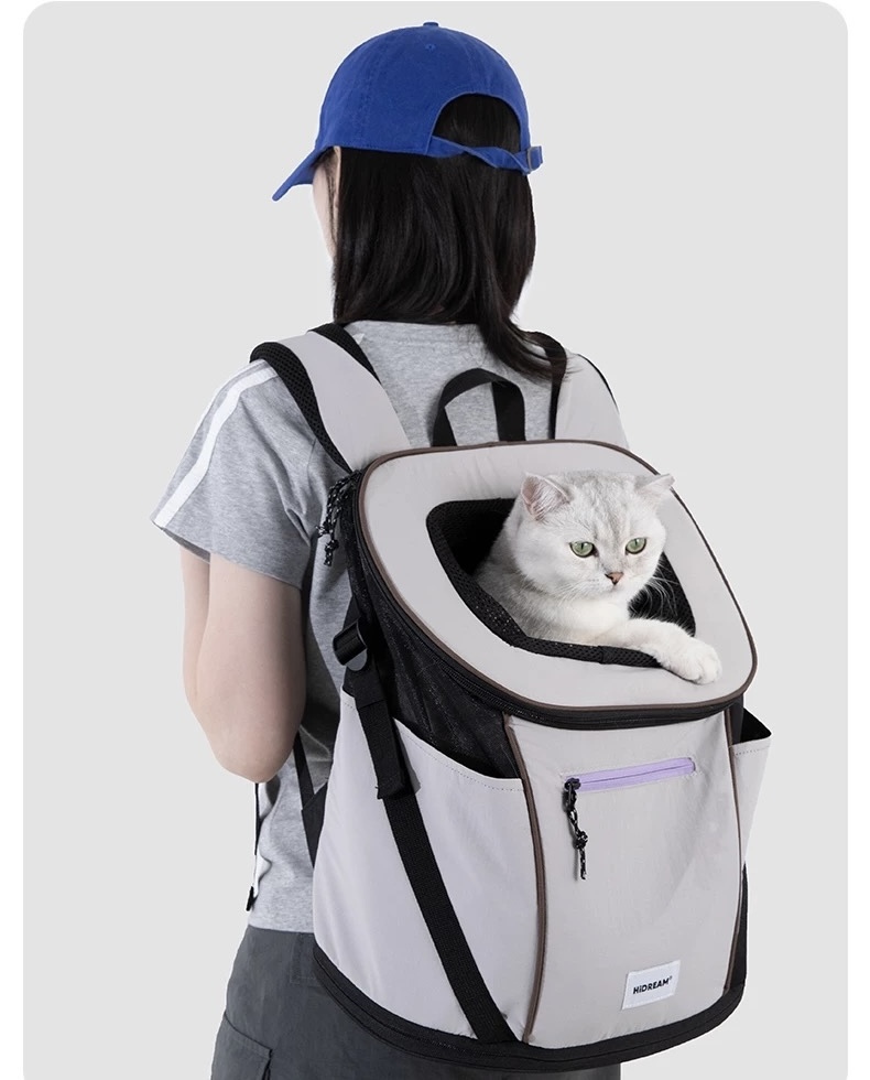 HIDREAM 宠物猫外带透气双肩包