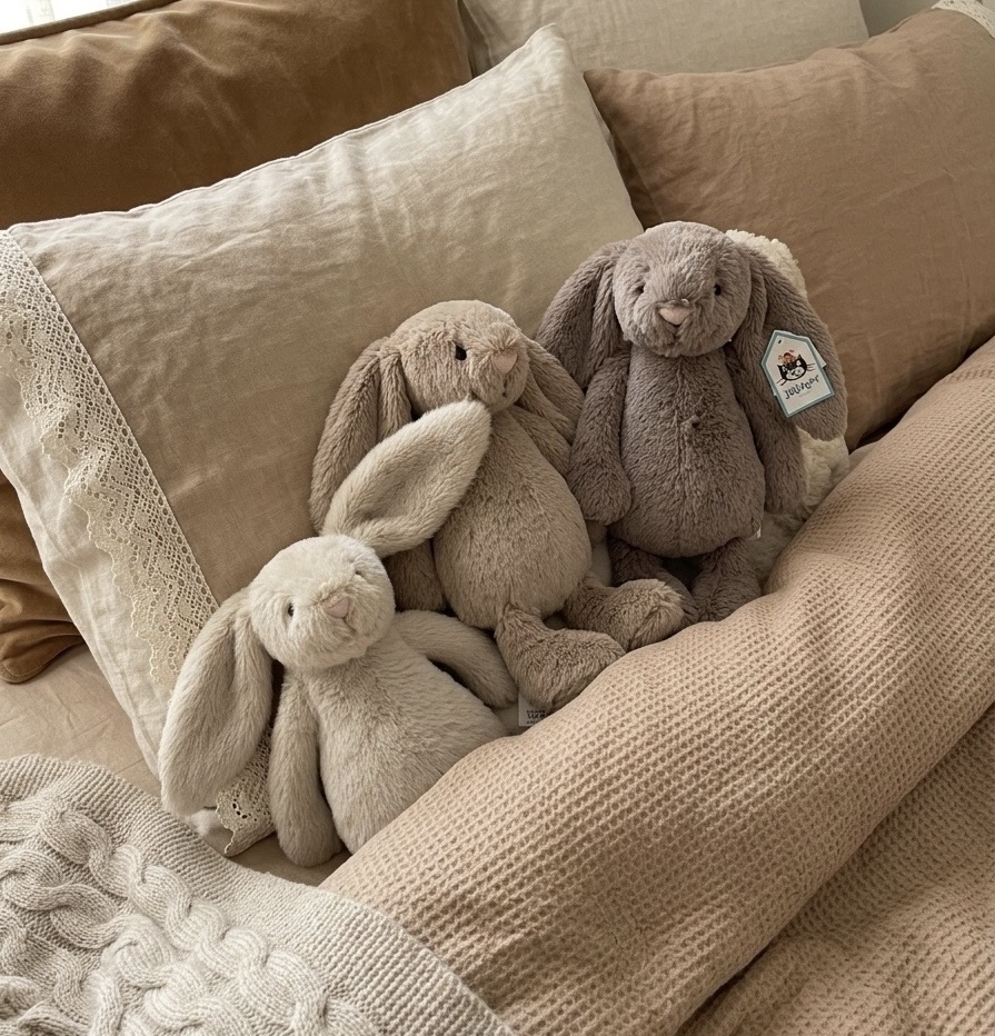 JELLYCAT 叢林動 芙蓉邦尼兔 毛絨公仔 18CM高