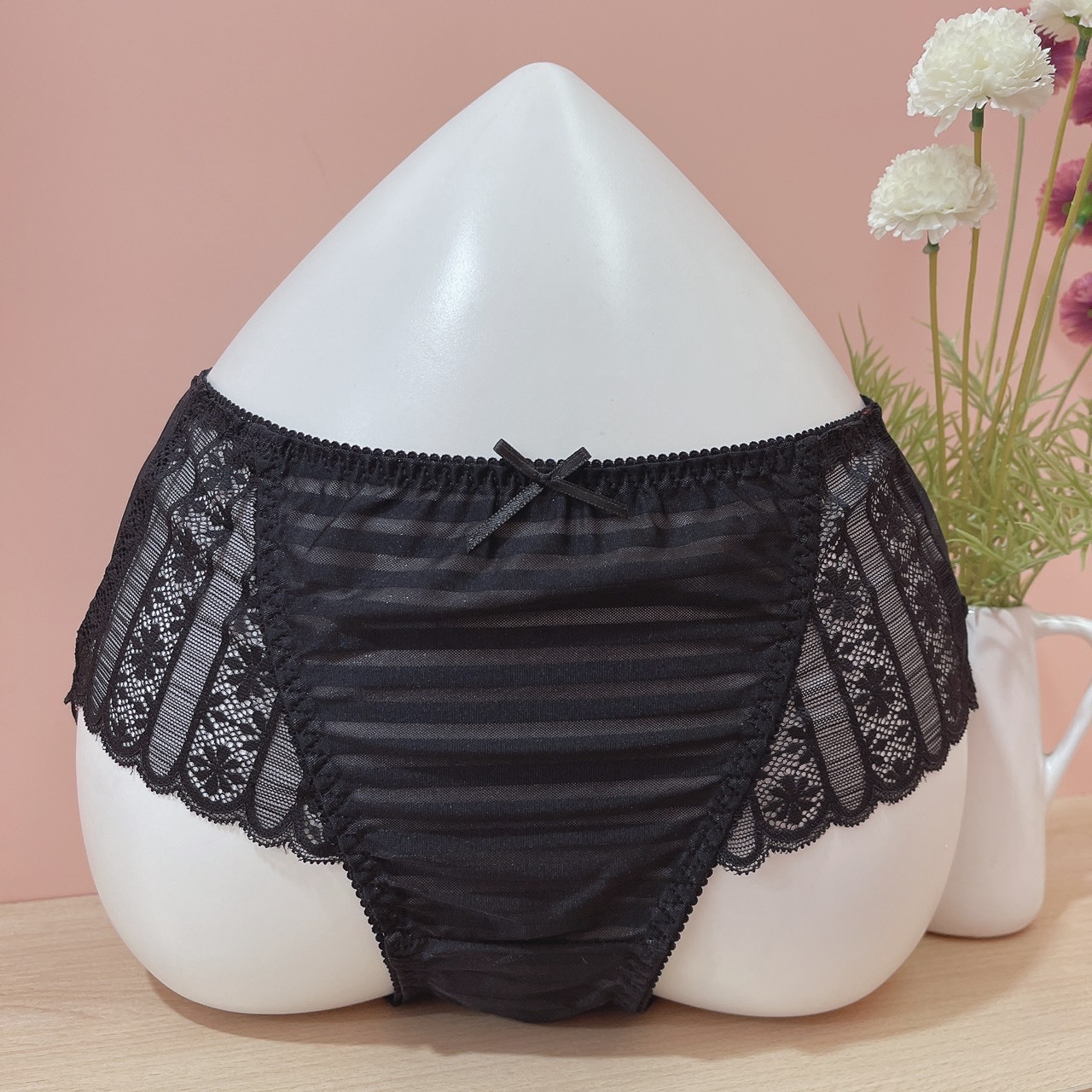 法式輕奢大碼內褲