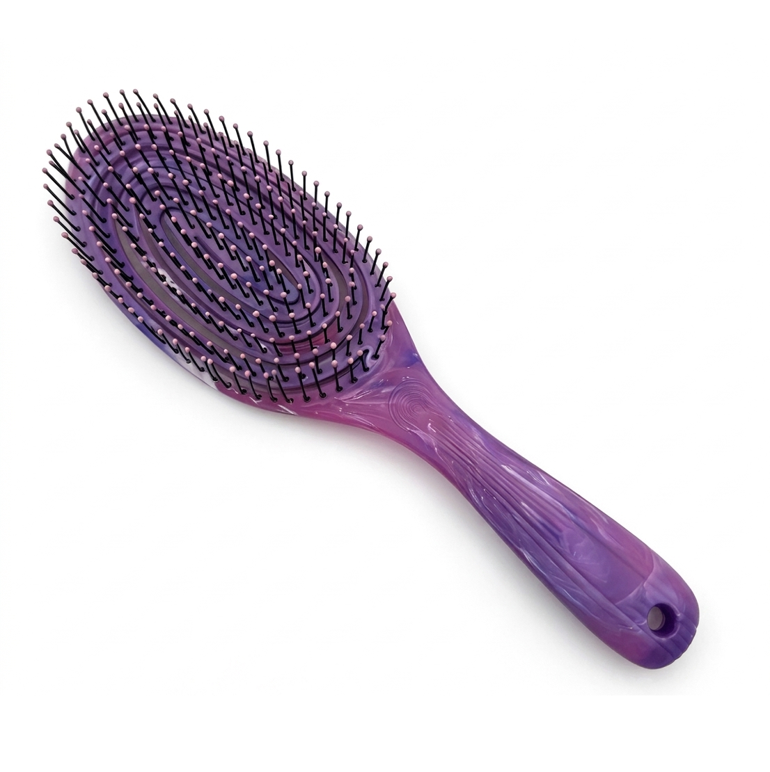 紫彩虹順髮梳