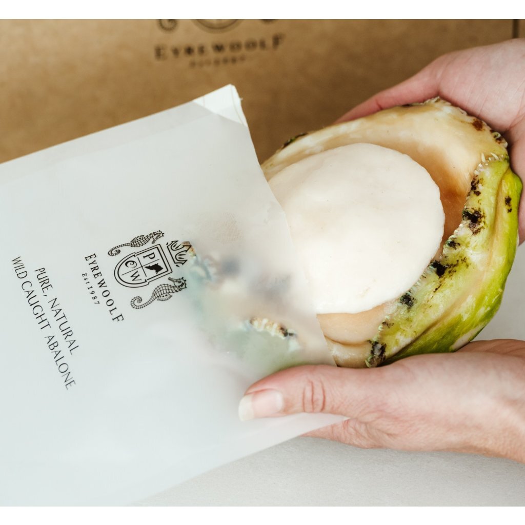 澳洲Eyrewoolf 一級野生青邊鮑 XL 碼