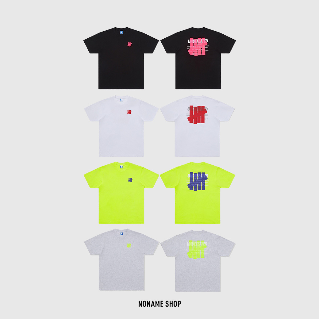 UNDEFEATED SS26 經典 撞色LOGO 短袖 四色 (男款)