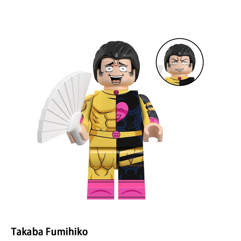 Jujutsu Kaisen Takaba Fumihiko Custom Minifigures Fit Lego WM6202 WM2869