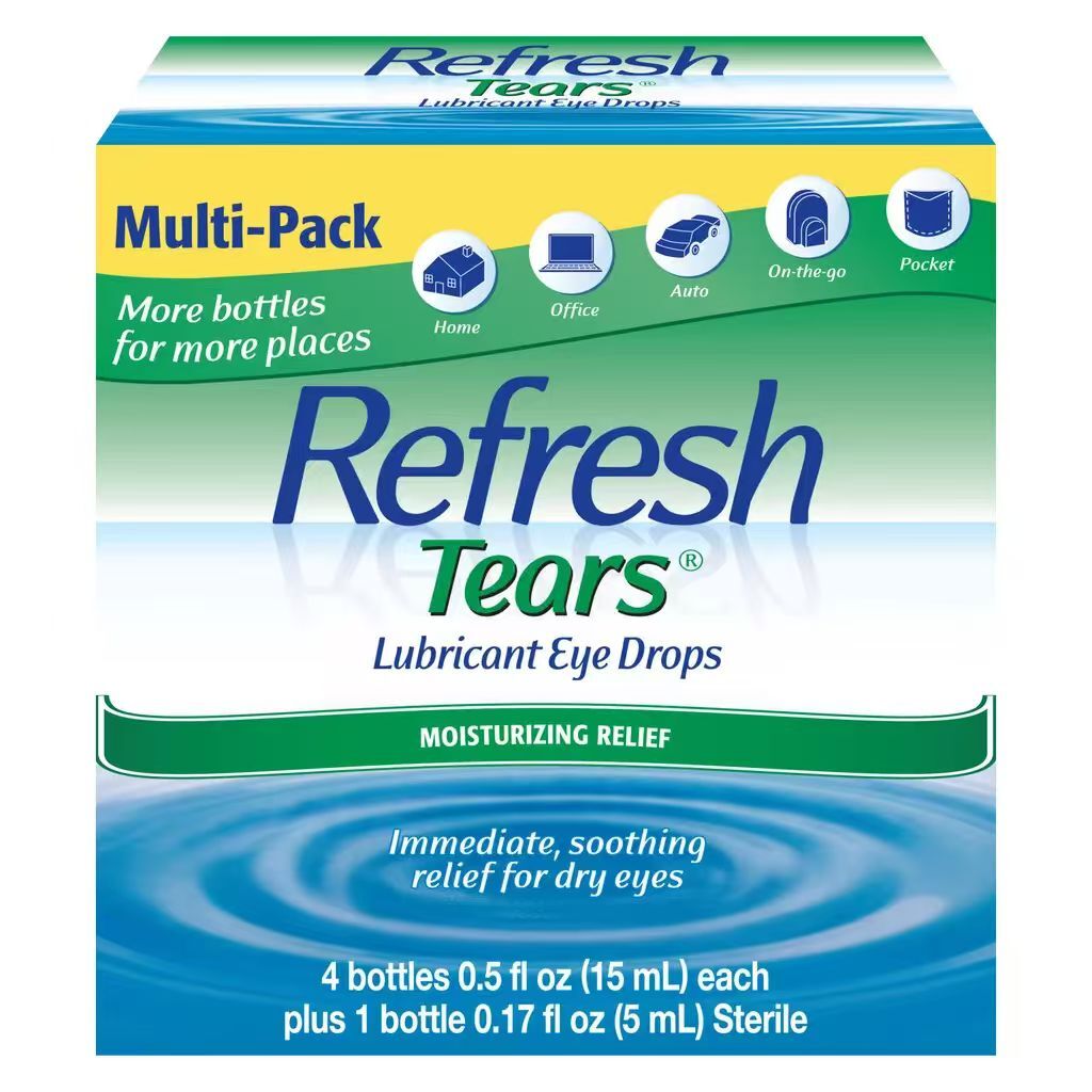 【預購】H041497 Refresh Tears 眼藥水 (4 bottles 0.15fl oz)(15ml)