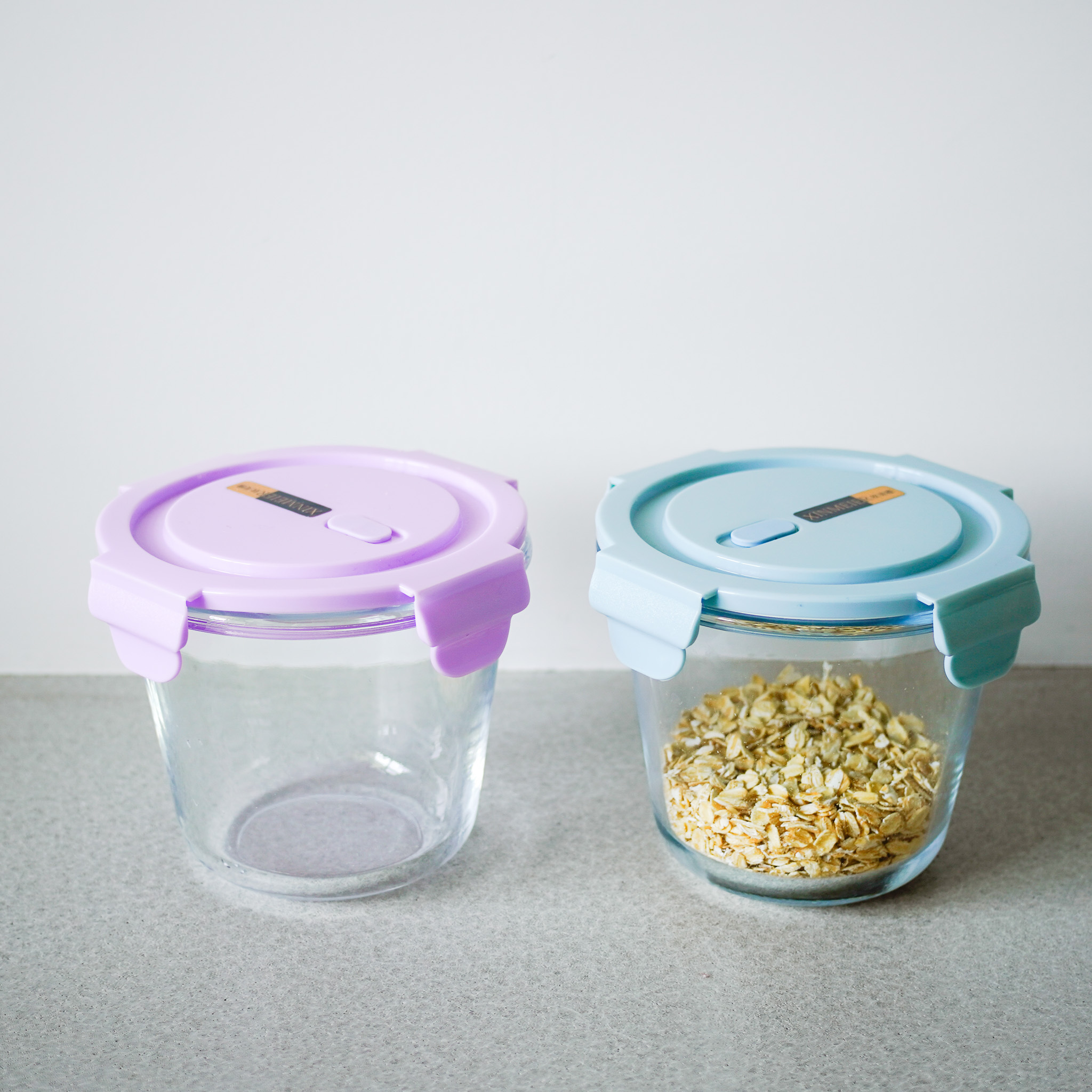 隨行輕食玻璃杯 兩色售