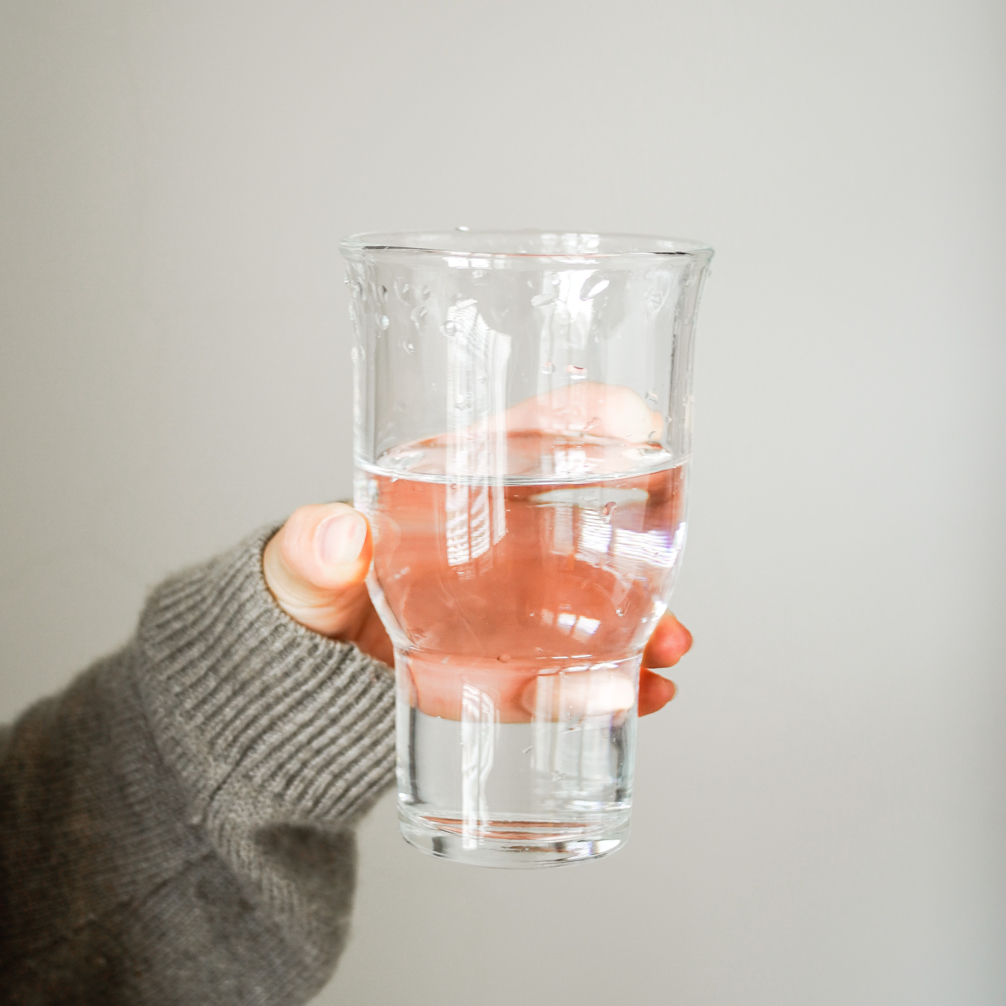 簡約曲線玻璃杯 400ml