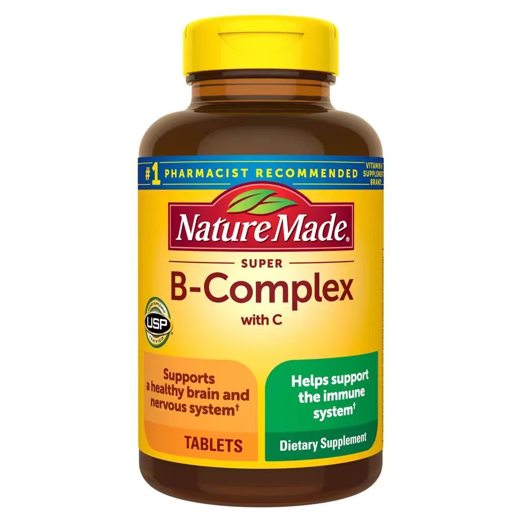 【預購】H0414101 Nature Made Super B-Complex 多種維他命B群 + 維他命C