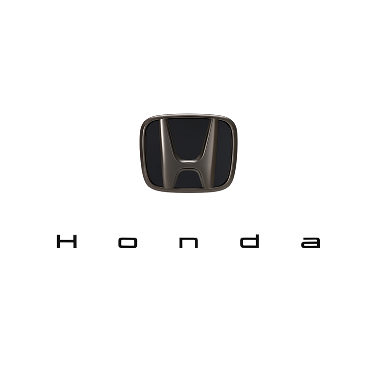 HONDA PRELUDE 日規原廠黑色標誌組 黑化車標 H+HONDA