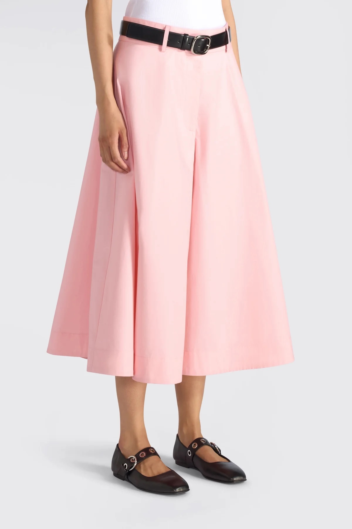 LIVIANA CONTI  及膝寬褲裙(粉)