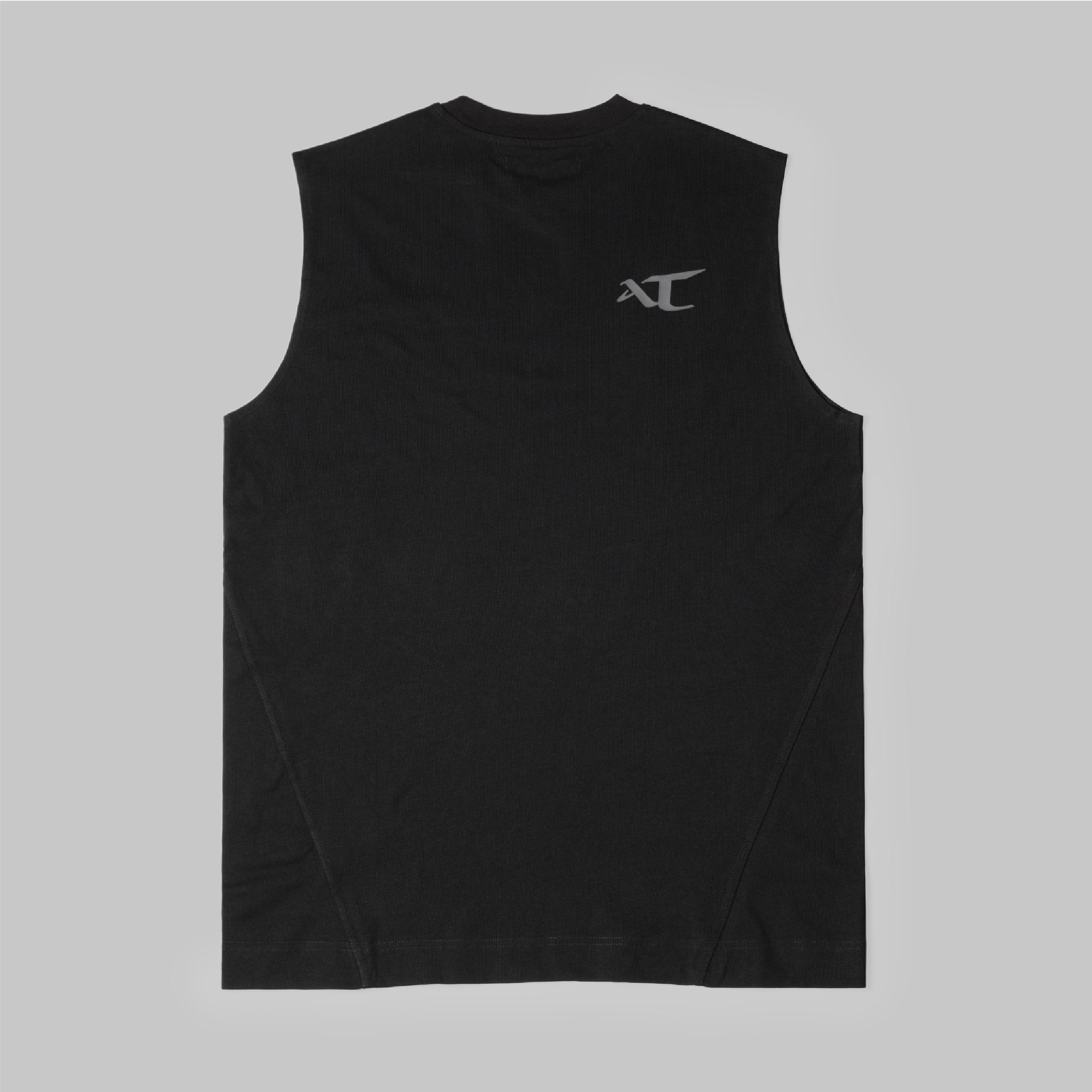 Anonymous Talking Cropped Vest 剪裁 寬肩背心