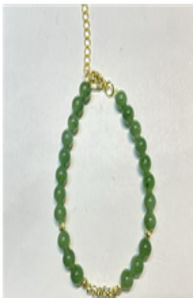 274206和田玉碧玉手串*折實滿$699包順豐智能櫃*154live