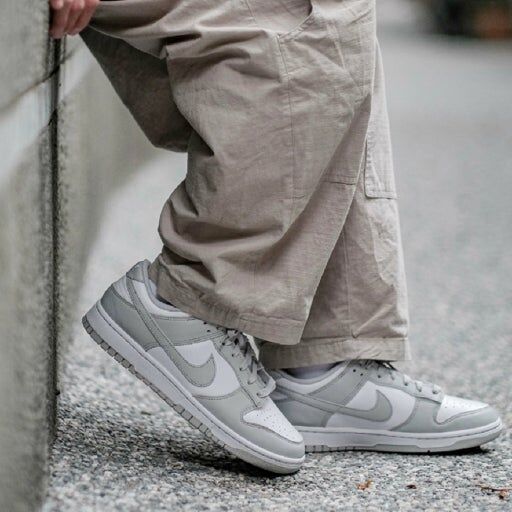 【Luxury】 現貨出清特價優惠 NIKE DUNK LOW "GREY FOG" 灰霧 休閒鞋 男款 DD1391-103
