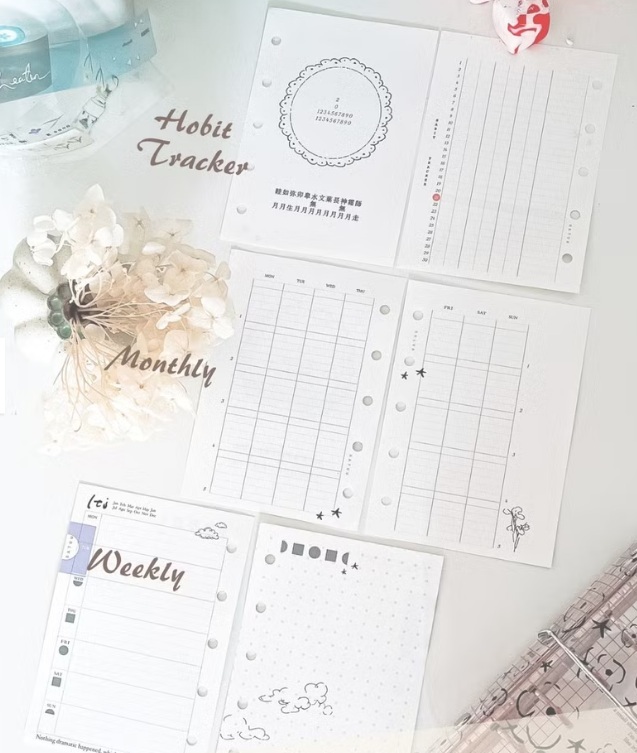 哈秋HA7UU．白日夢筆記 M5活頁內頁組