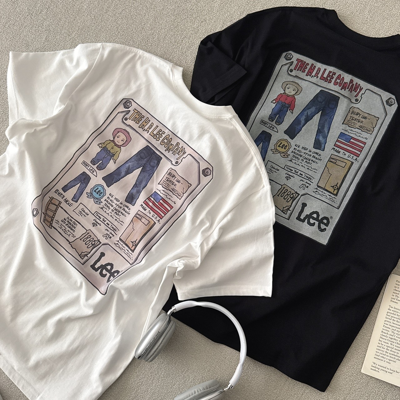 （現貨）韓牌 LEE 卡通目錄 短T LE2602ST14