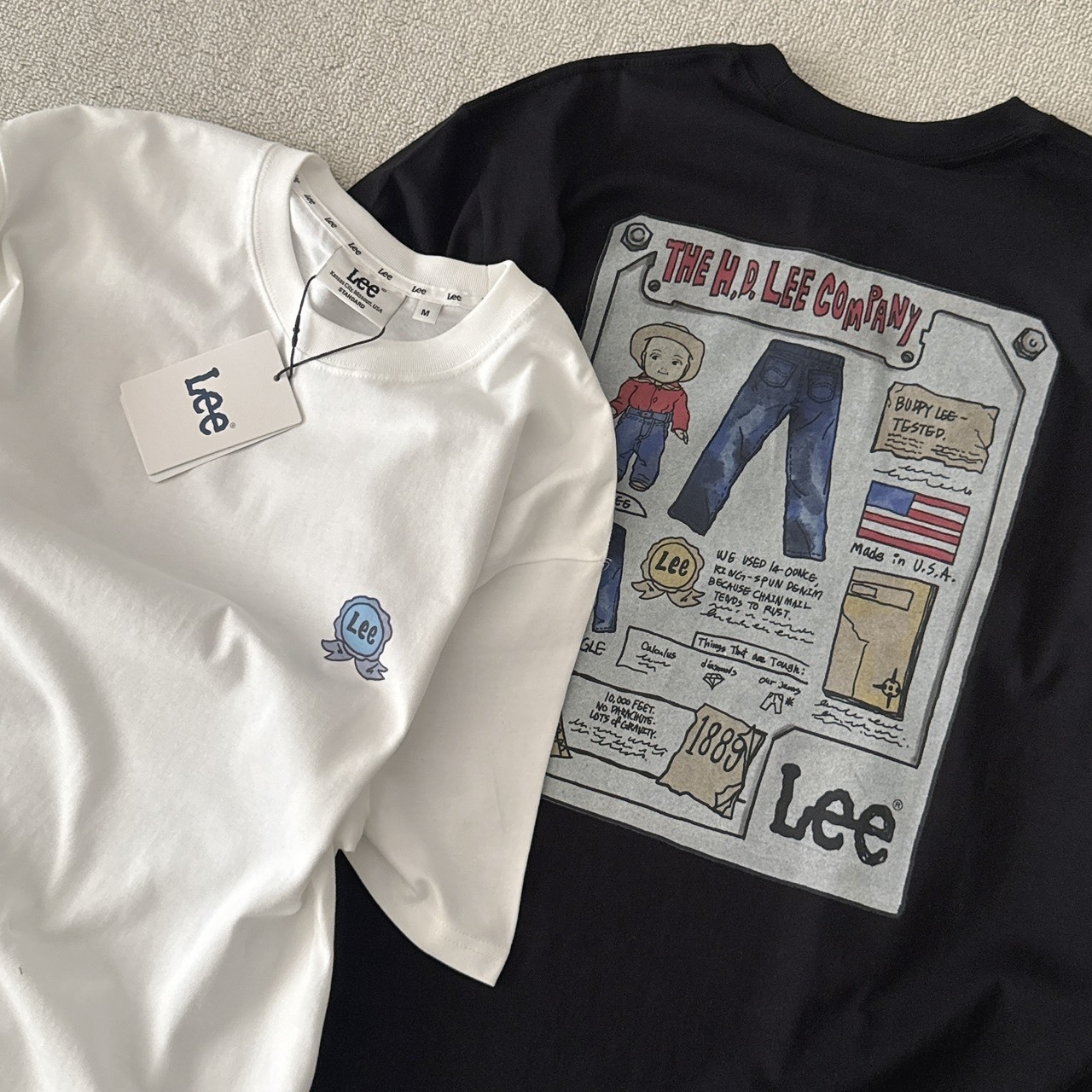 （現貨）韓牌 LEE 卡通目錄 短T LE2602ST14