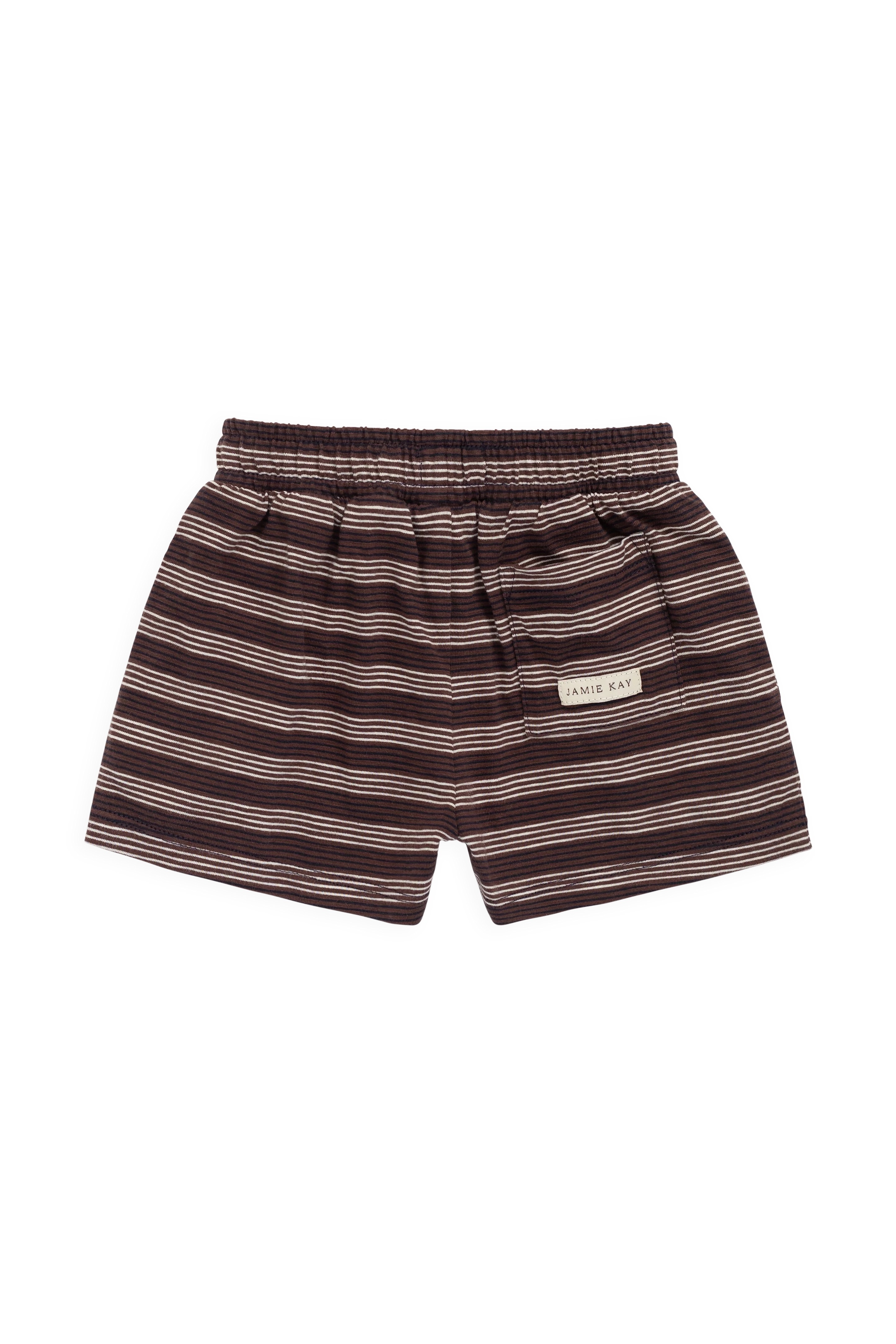 【預購】JAMIE KAY -Slub Cotton Iver Short（Regal Stripe）