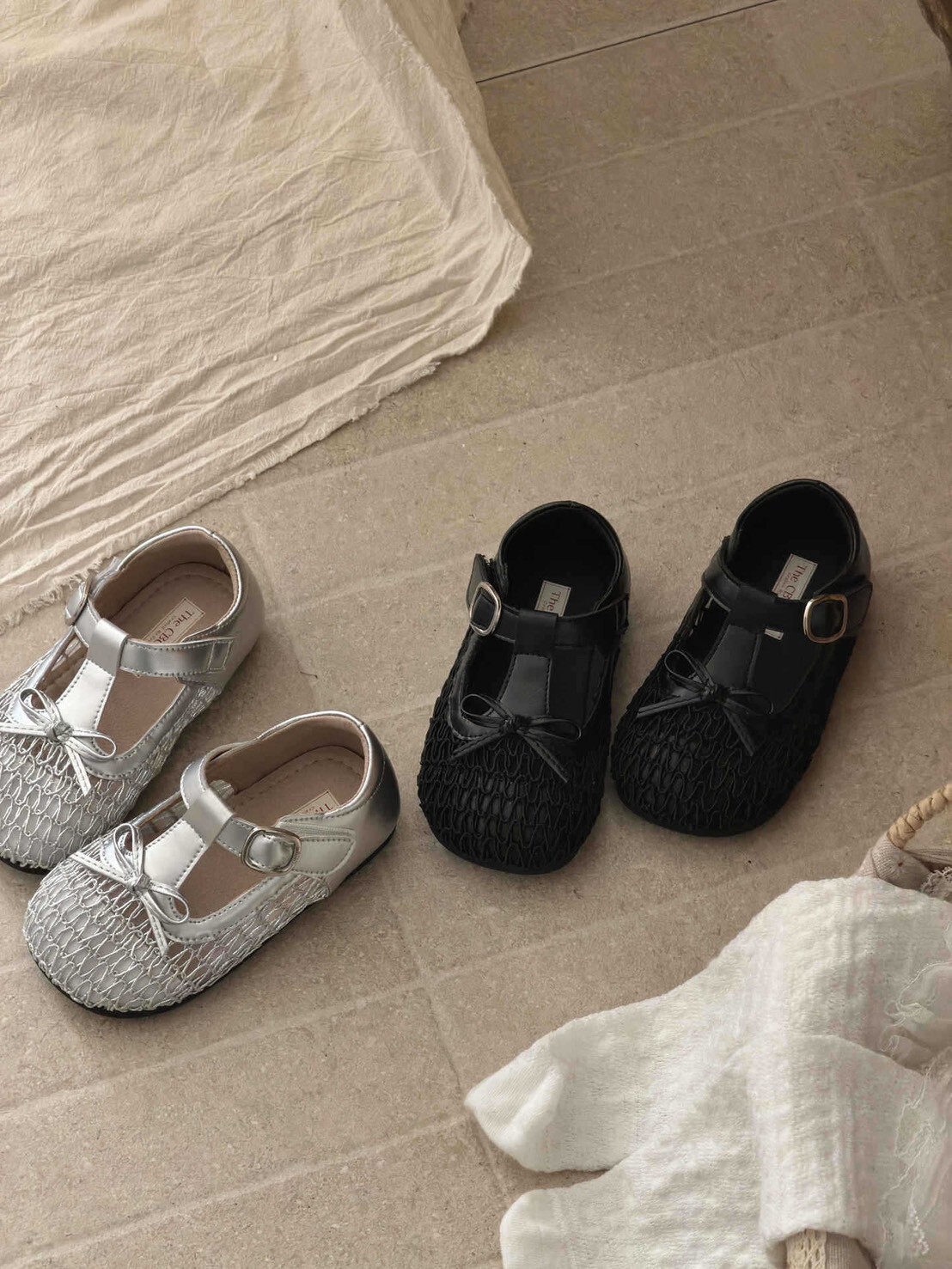 2026公主必備蝴蝶結氣質鏤空涼鞋 ꕀ