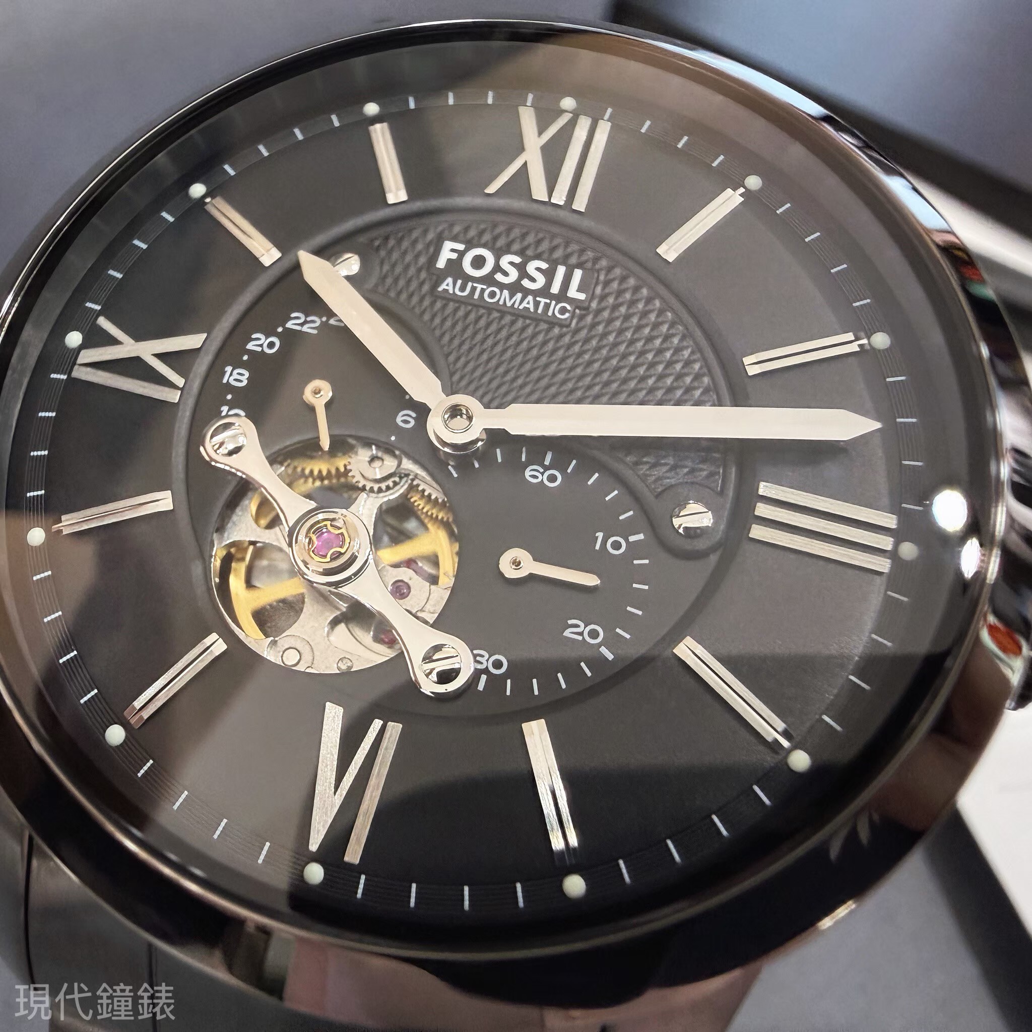 【FOSSIL】摩登都會機械男錶ME3172 44mm 現代鐘錶