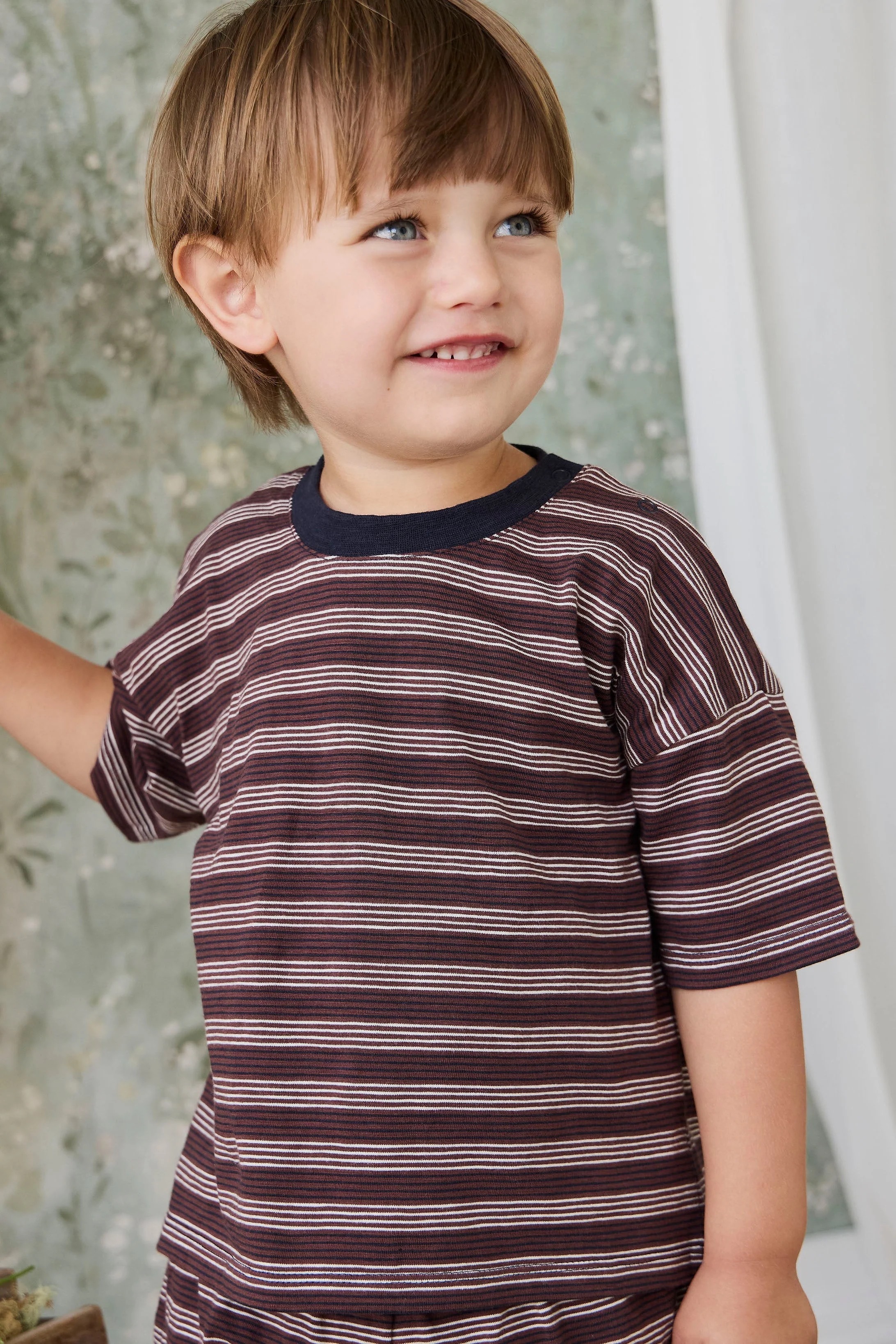 【預購】JAMIE KAY -Slub Cotton Iver Tee（Regal Stripe）