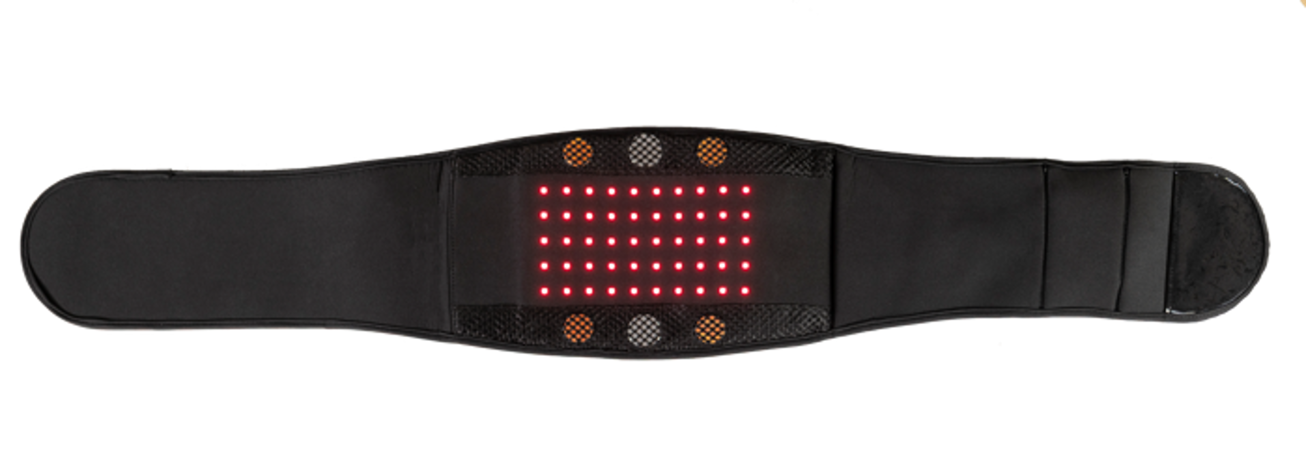 (7092) 石墨烯速熱 紅光腰帶 （砭石/太赫兹石版本）【送砭石顆粒 一盒(10包)】