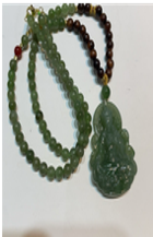 274255和田玉碧玉度母项链*折實滿$699包順豐智能櫃*154live