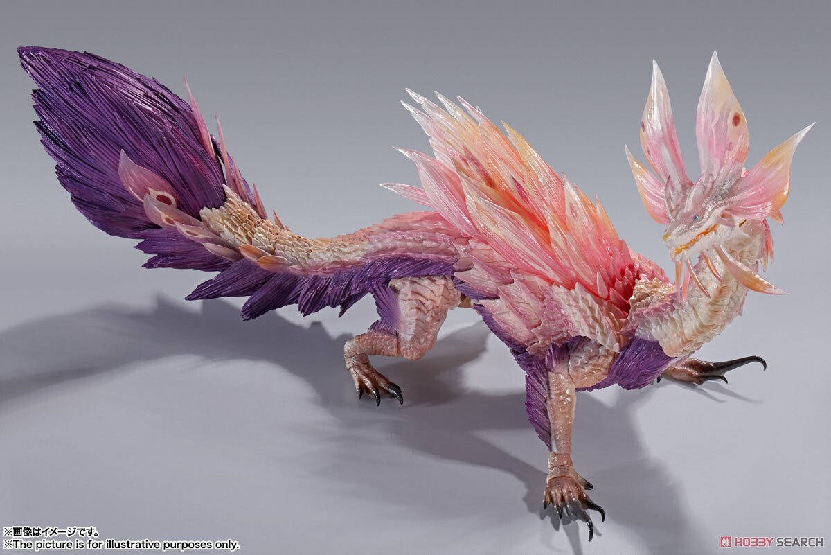 萬代 SHM 泡狐龍 魔物獵人 可動完成品
