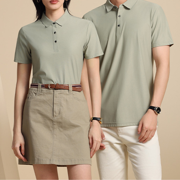 高階商務涼感抗皺POLO衫