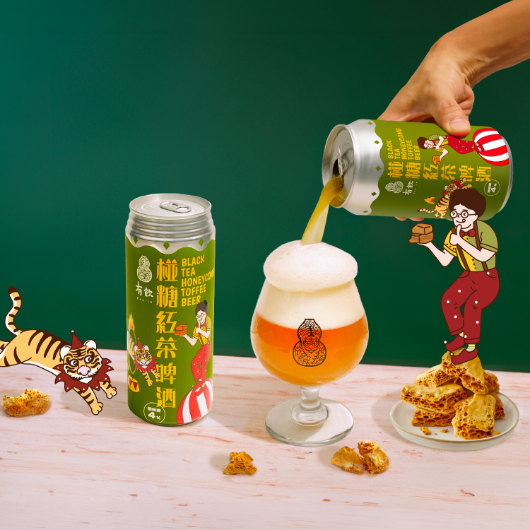 Taihu Black Tea Honeycomb Toffee Beer