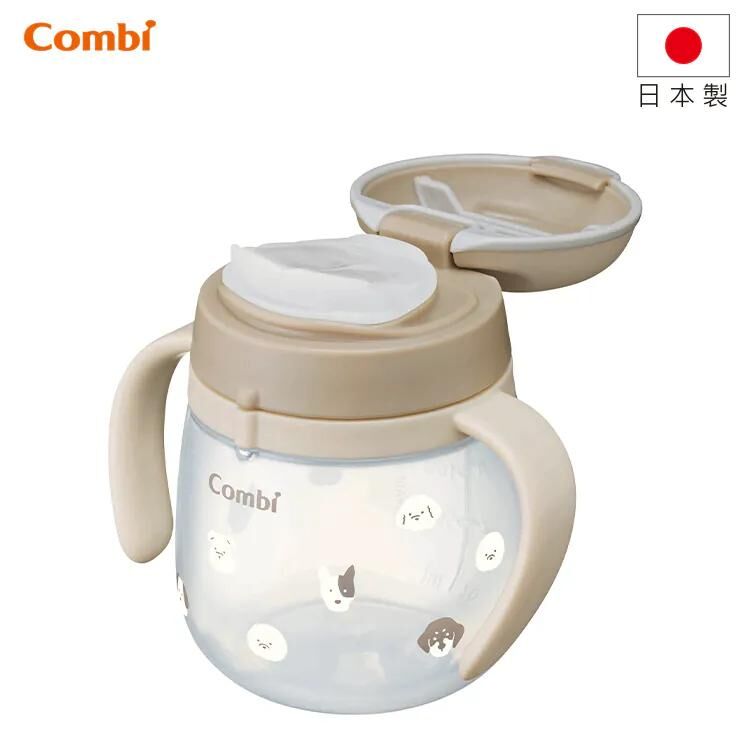 Combi Laku Mug 初學直飲杯 (5mth+) 240ml #玩伴狗狗 -118803