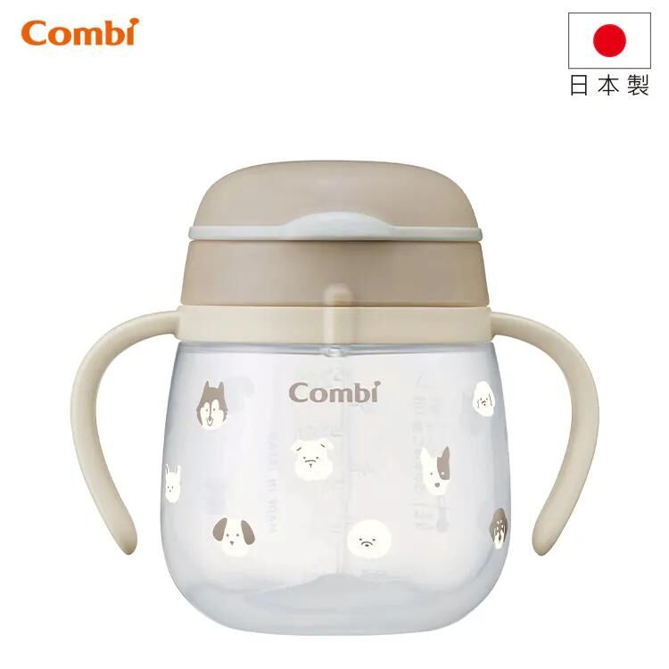 Combi Laku Mug 初學直飲杯 (5mth+) 240ml #玩伴狗狗 -118803