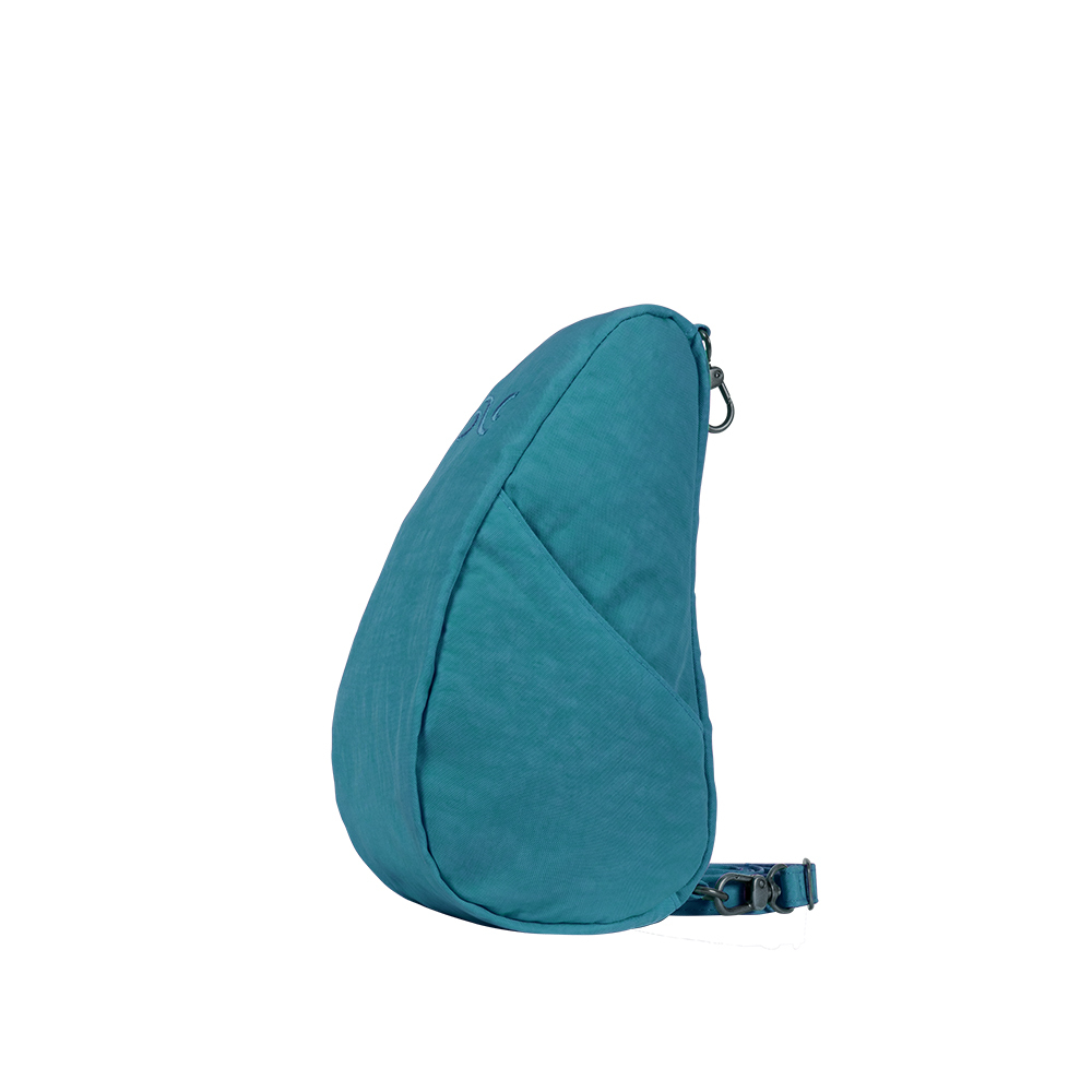 基本款 TEXTURED NYLON BAGLETT 斜背包-卡普里藍