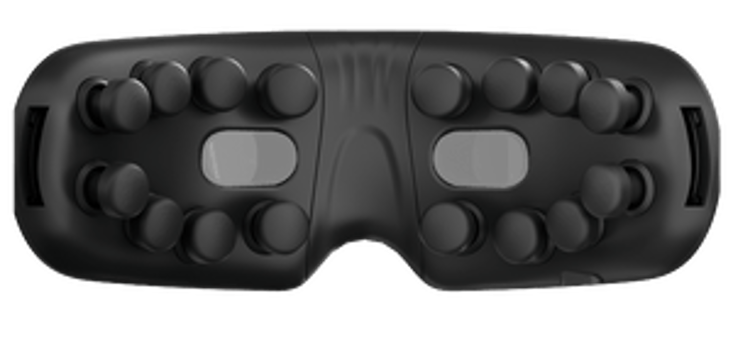 (7093) 溫熱眼部按摩儀【送砭石顆粒 一盒（10包）】