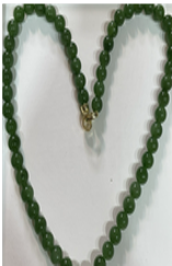 272356碧玉8mm辣绿项链*折實滿$699包順豐智能櫃*154live