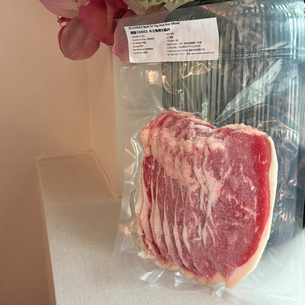 美國牛三角柳火鍋片150g（IBP CHOICE）