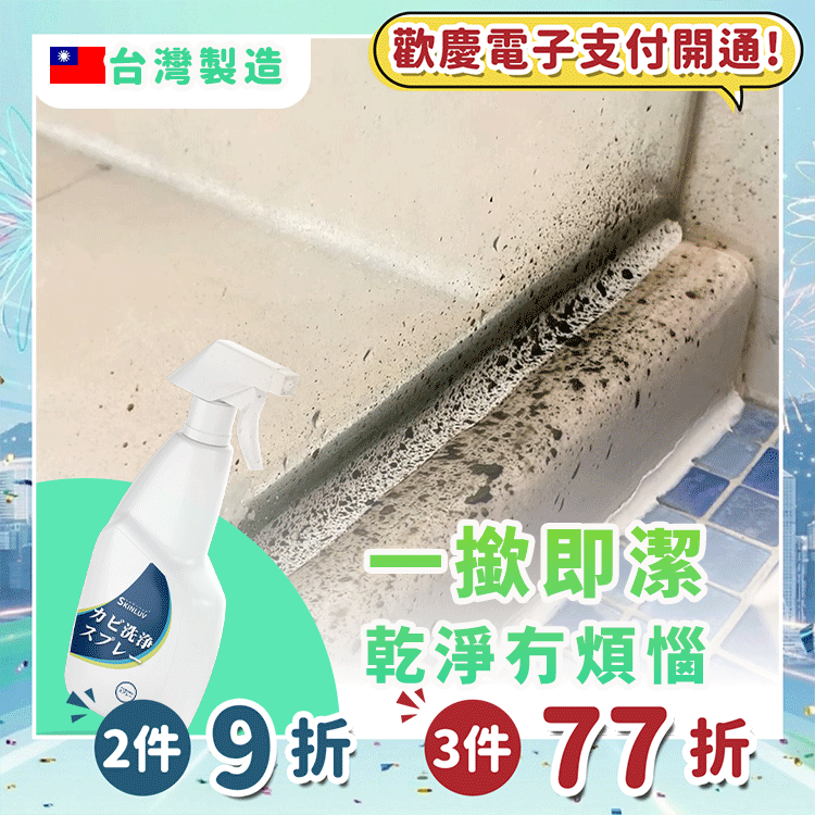 《台灣製造》霉問題 泡沫去霉劑  (今天出隔日到)