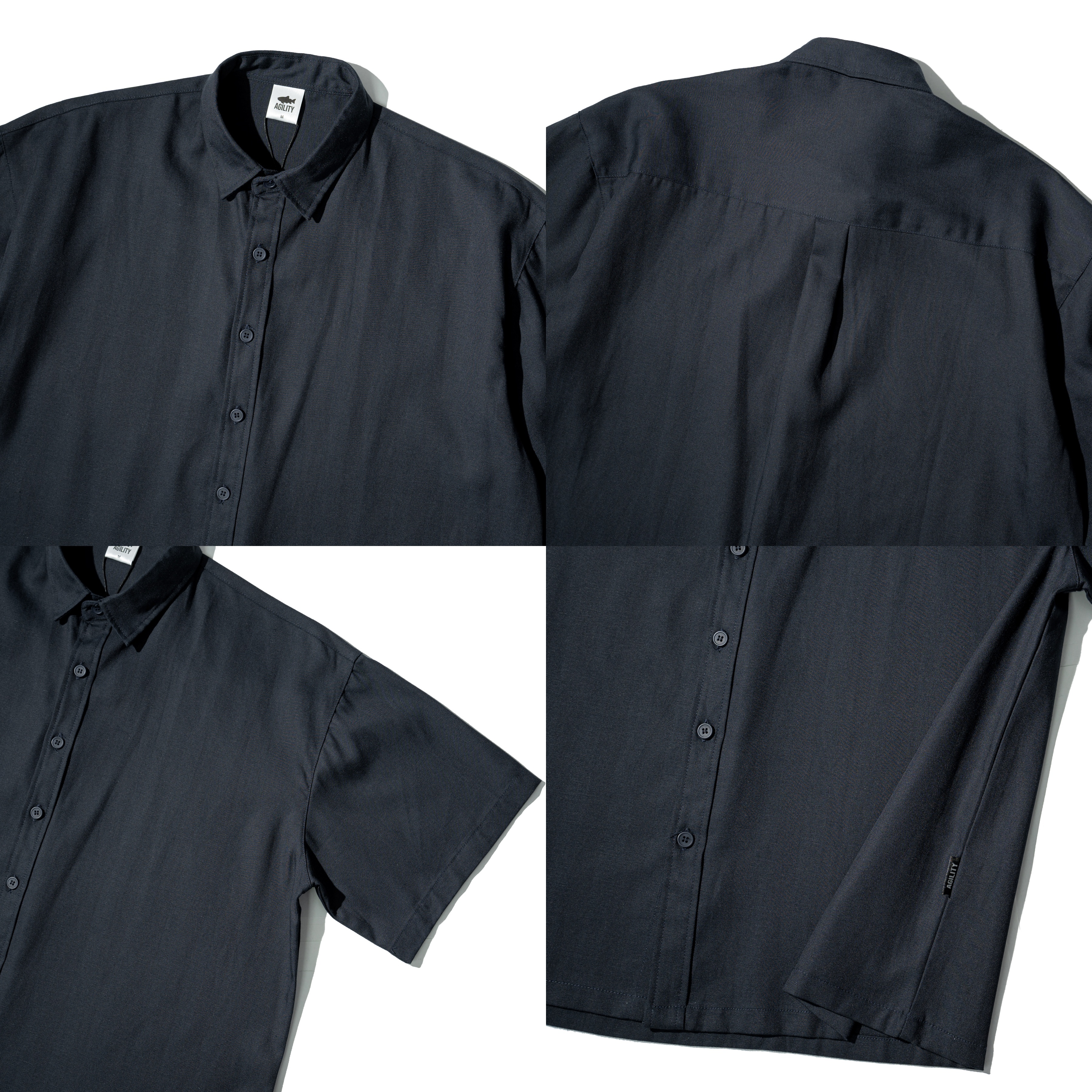 AGILITY Tencel Linen Easy Shirts 天絲亞麻 短袖襯衫 [SS07]