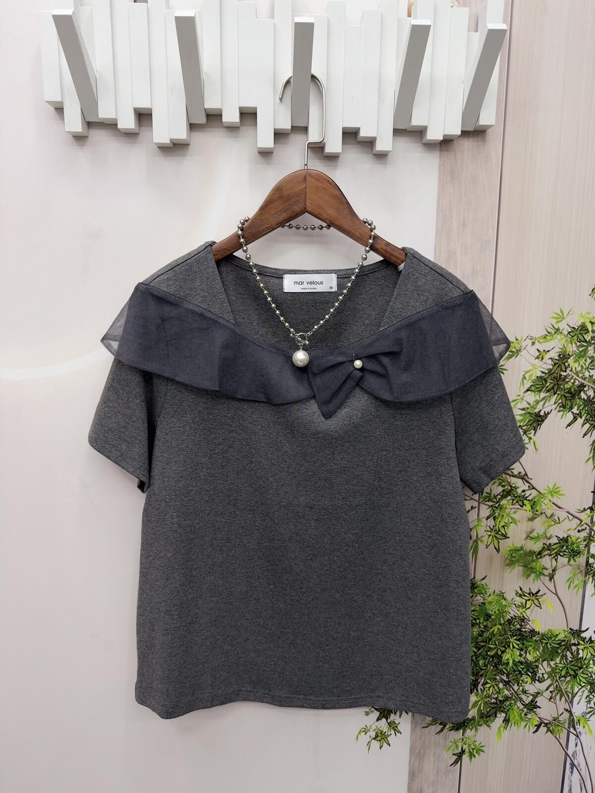 韓國拼紗top~158H